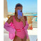 One Piece Pink Swimsuit
